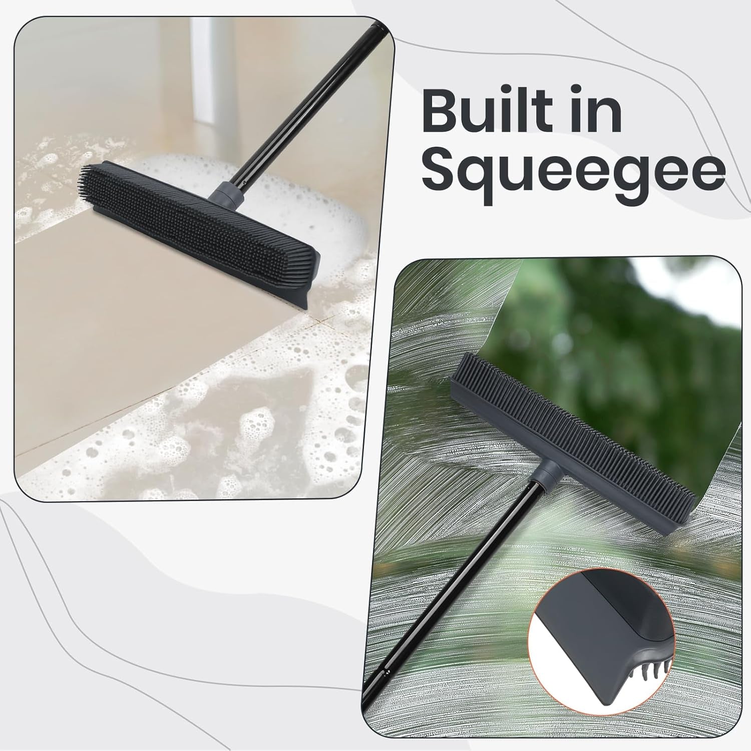 Pet Hair Removal Broom 